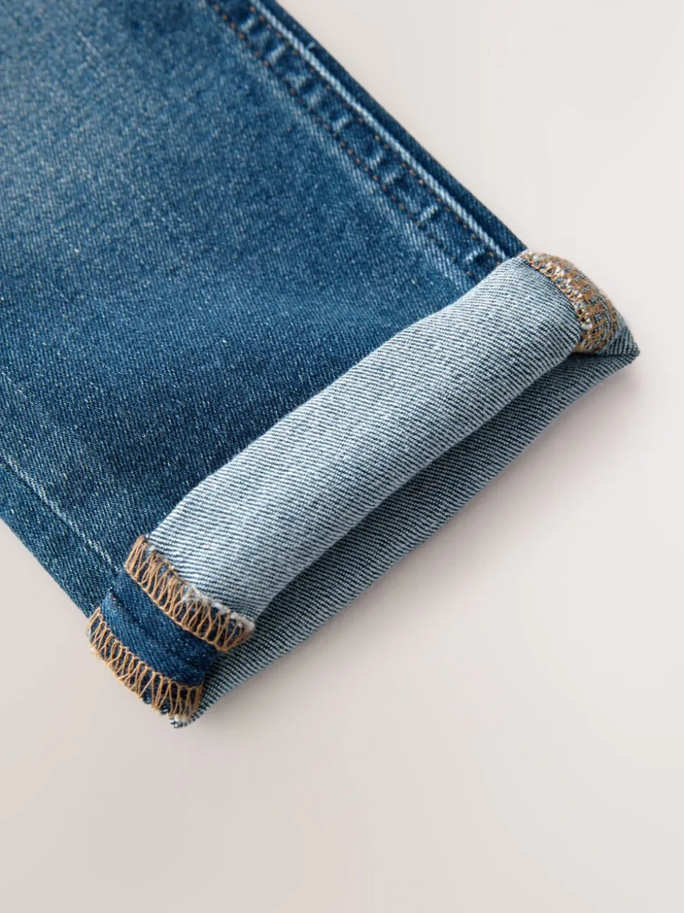 Middenblauw denim - Comfortabele jeans met stretch (3 mnd-7 jr)