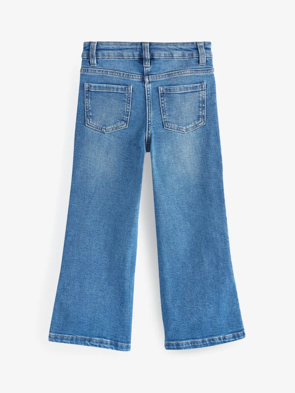 Middenblauw denim - Flare jeans (3-16 jr)