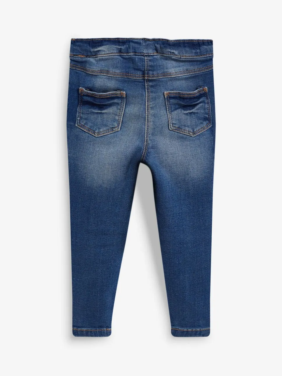 Middenblauw denim - Jegging met elastische taille (3 mnd-7 jr)