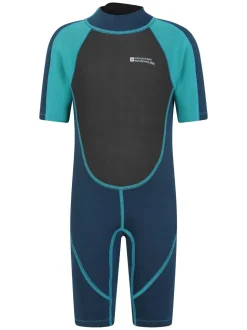 Middenblauw denim - Mountain Warehouse Kids Shorty 2.5/2mm Wetsuit