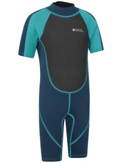 Middenblauw denim - Mountain Warehouse Kids Shorty 2.5/2mm Wetsuit