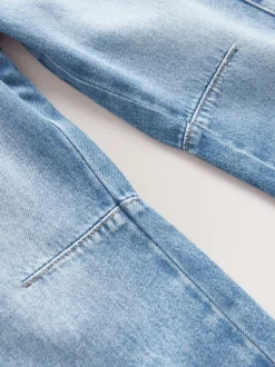 Middenblauw denim - Volume Barrel Jeans (3-16jaar)
