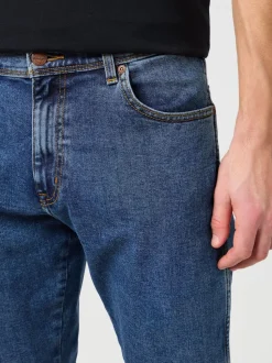 Middenblauw denim - Wrangler - Slim-fit Texas jeans