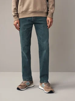 Middentint - Straight fit - Authentieke stretch denim jeans