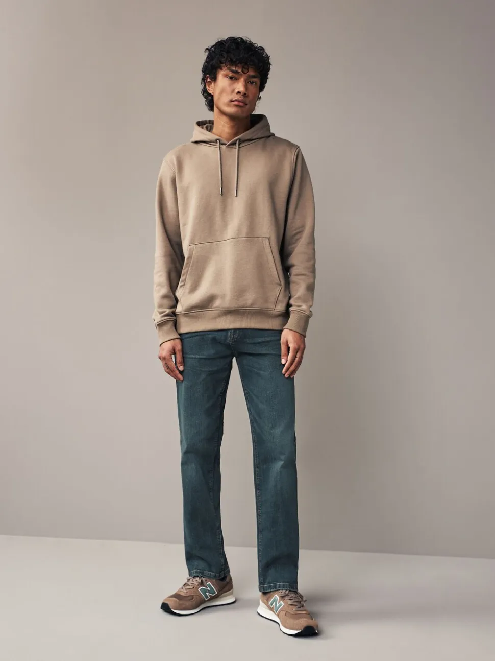 Middentint - Straight fit - Authentieke stretch denim jeans