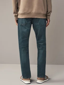 Middentint - Straight fit - Authentieke stretch denim jeans