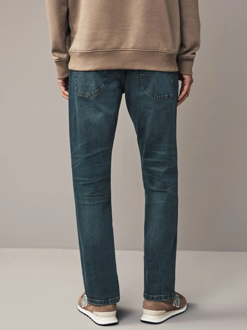 Middentint - Straight fit - Authentieke stretch denim jeans