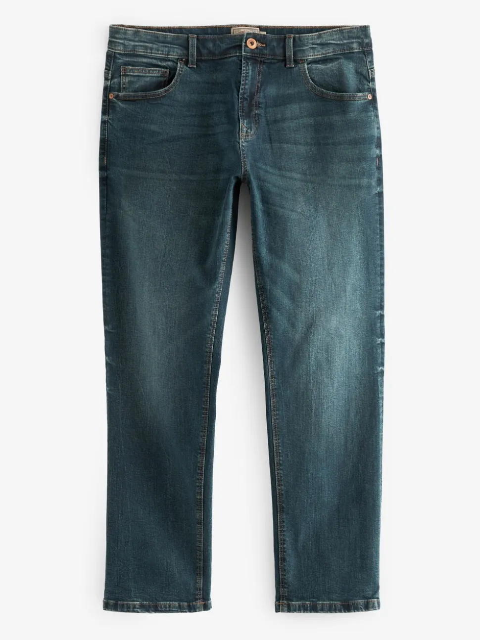 Middentint - Straight fit - Authentieke stretch denim jeans