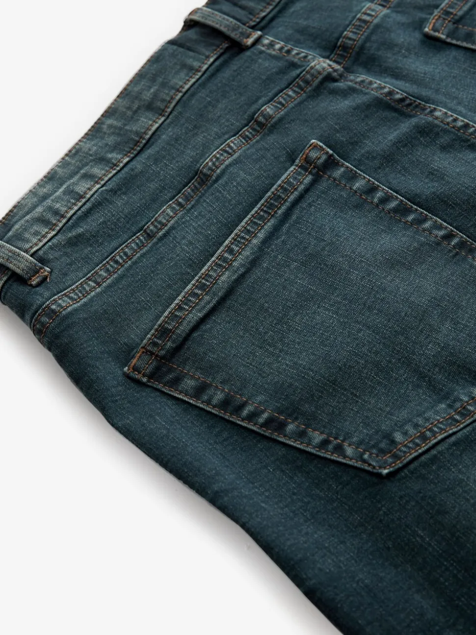 Middentint - Straight fit - Authentieke stretch denim jeans