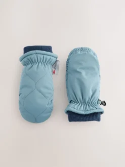Mineraalblauw - Skiwanten en Handschoenen (3mnd -6jr)