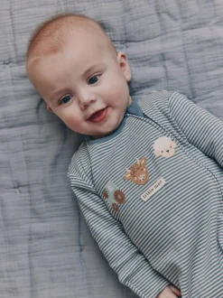 Mineraalkleurig - Verpakking van 4 Hamish-babypyjama's (0-2jr)