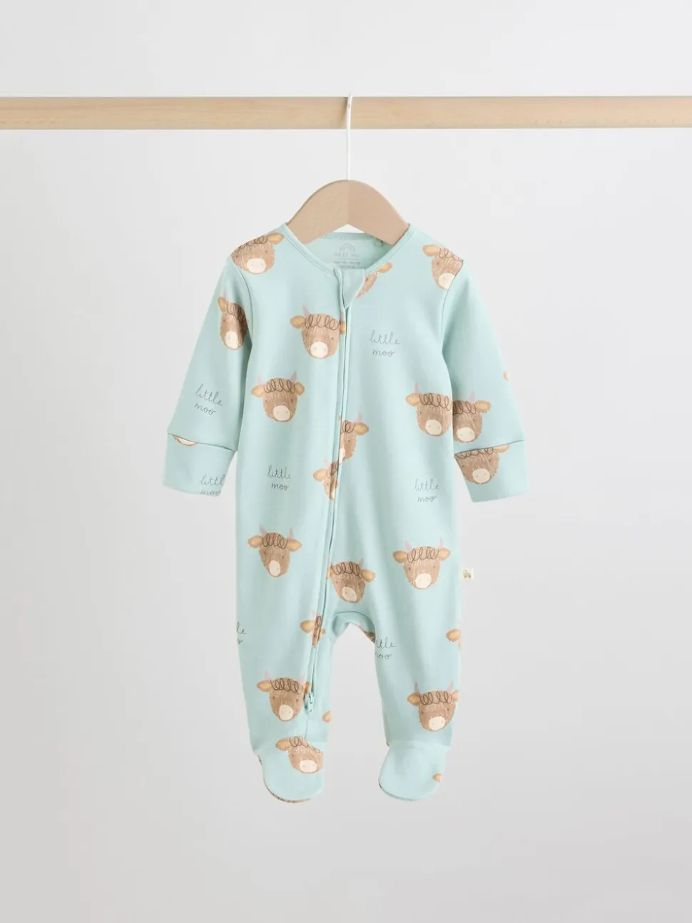 Mineraalkleurig - Verpakking van 4 Hamish-babypyjama's (0-2jr)