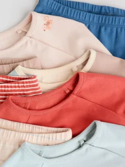 Mineral Little Cub - 8-delige babyset van tops en legging (0 mnd - 2 jr)