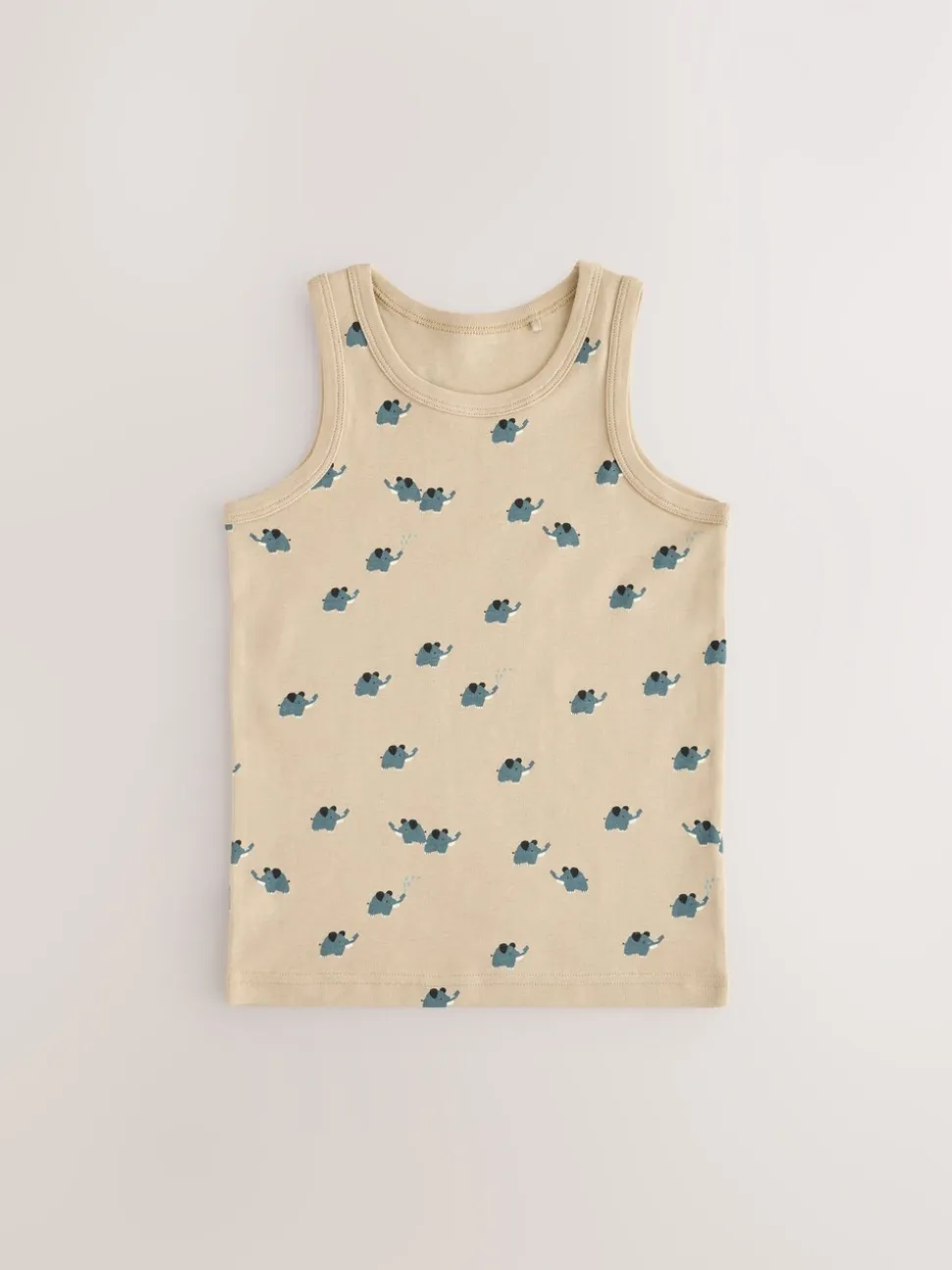 Mini-safariprint - 100% katoenen hemden set van 5 (1.5 - 8 jr)
