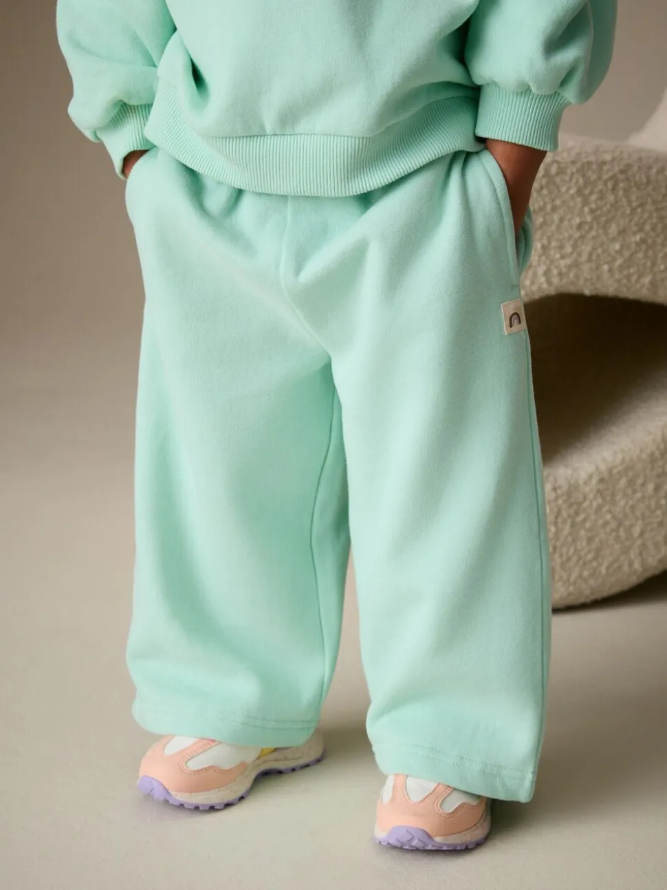 Mintgroen - Sweatjoggingbroek (3 mnd-7 jr)