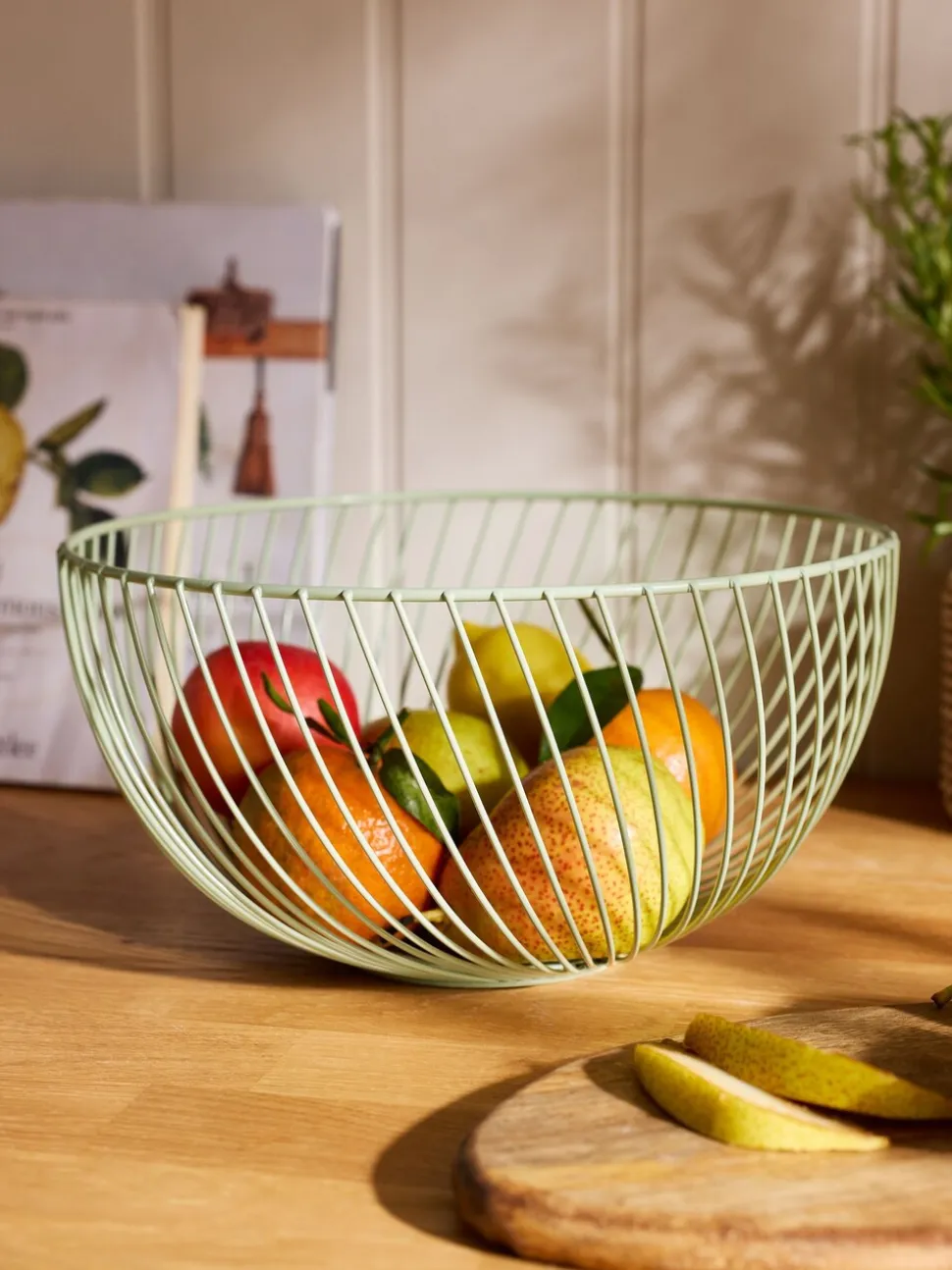 Moderna fruitschaal van draad