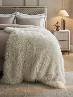 Mongolian Faux Fur Throw