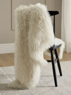 Mongolian Faux Fur Throw