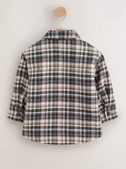 Mono Core - Geruite shacket met borgvoering (3mnd -7jr)