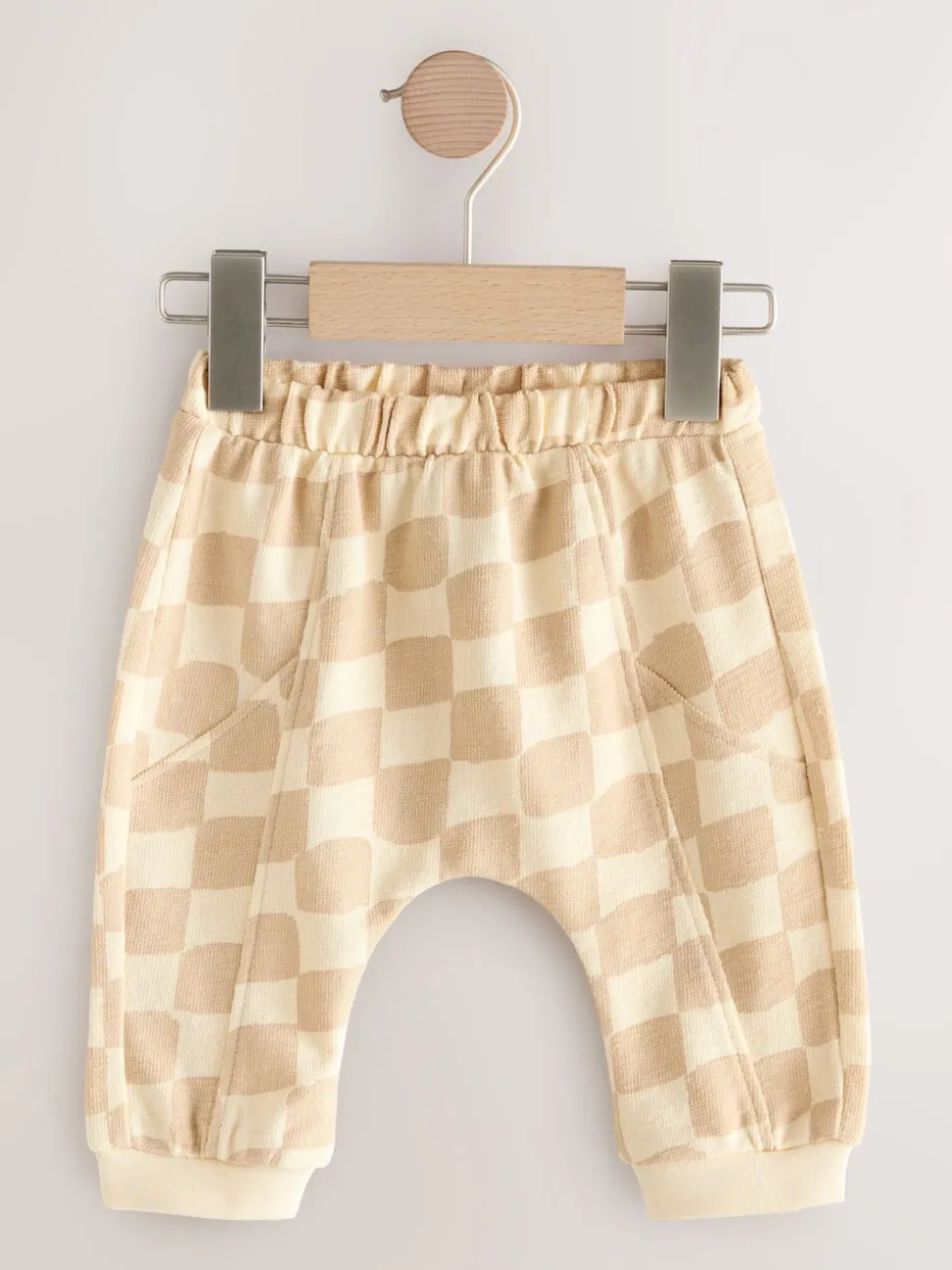Mono dambordmotief - Joggingbroeken Baby 3 Stuks (0mnd-2jr)