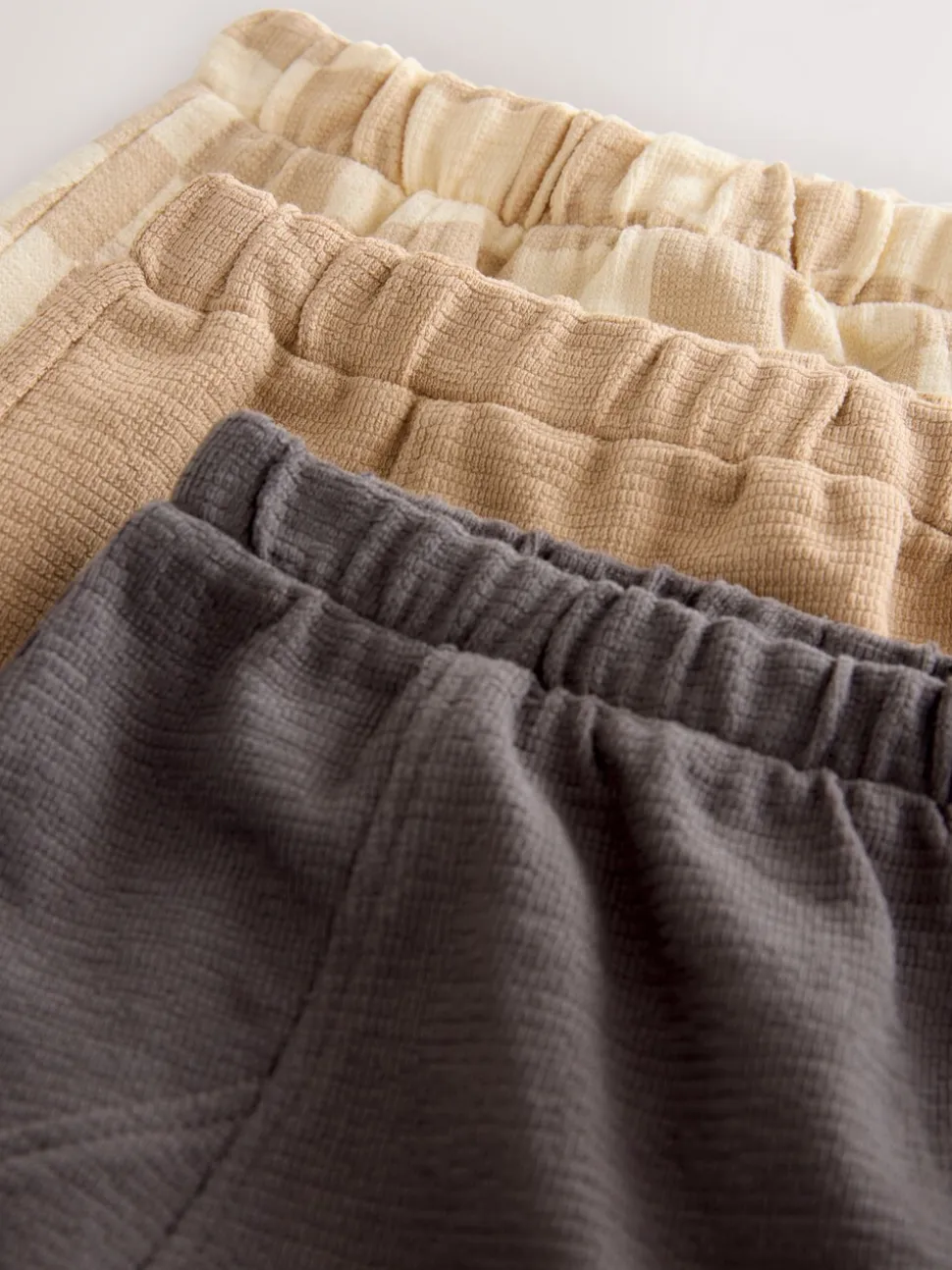 Mono dambordmotief - Joggingbroeken Baby 3 Stuks (0mnd-2jr)