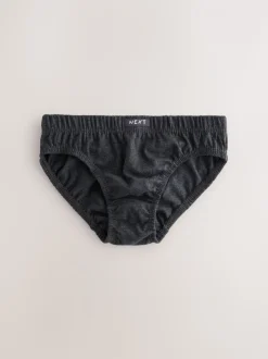 Monochroom - 100% katoenen slip verpakking van 7 (1,5 - 16 jr)
