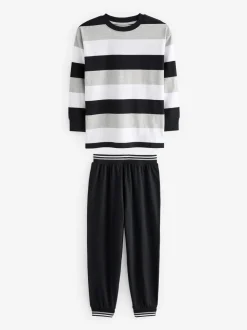Monochroom - Pyjama met korte pijpen 3 stuks (3-16jaar) (3-16jaar)