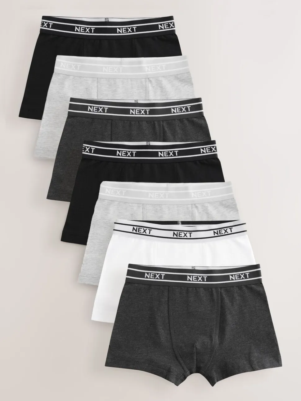 Monochroom - Verpakking van 7 trunks (2-16jr)