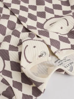 Monochroom - Verpakking van 4 babypyjama's (0 mnd-3 jr)