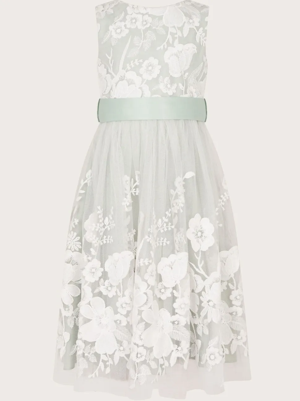 Monsoon Alicia Embroidered Lace Maxi Dress