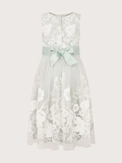 Monsoon Alicia Embroidered Lace Maxi Dress