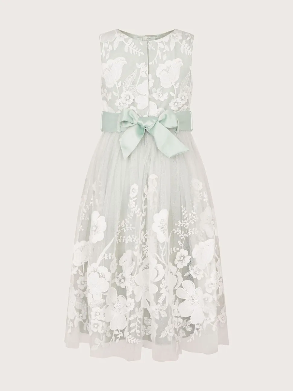 Monsoon Alicia Embroidered Lace Maxi Dress