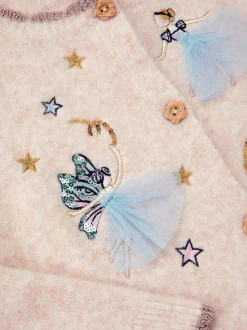 Monsoon Fairy Star Embroidered Cardigan