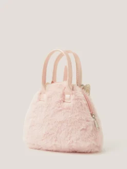 Monsoon Fluffy Bow Unicorn Handbag