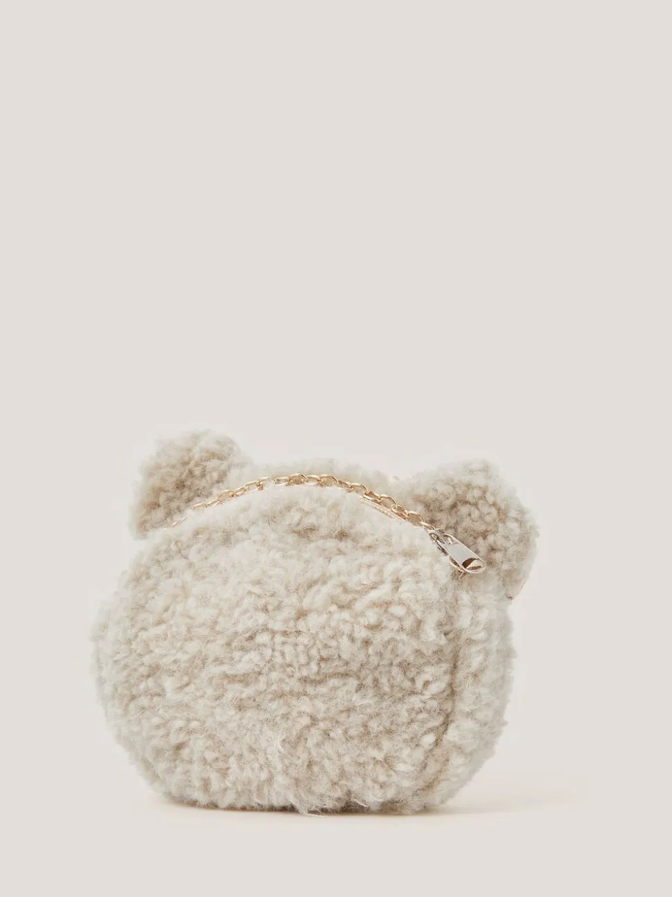 Monsoon Fluffy Teddy Bear Bag