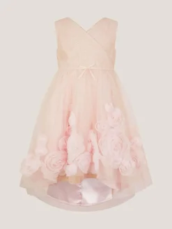 Monsoon Glinda Appliqué Glitter Party Dress