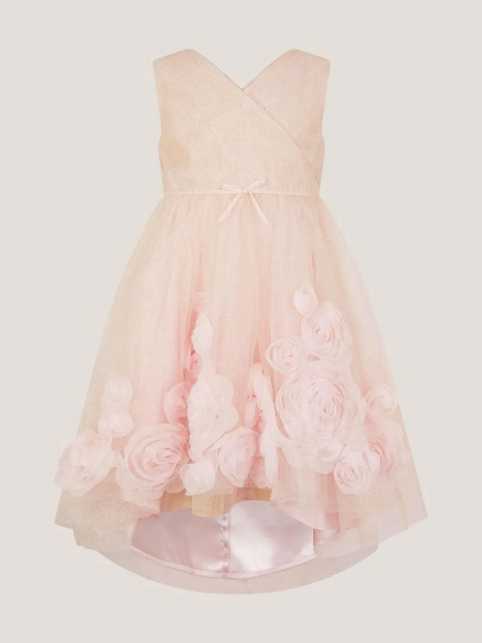 Monsoon Glinda Appliqué Glitter Party Dress
