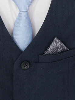 Monsoon Harry 4-Piece Herringbone Suit with Tie