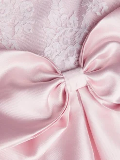 Monsoon Juniper Satin Lace Bow Bridesmaid Dress