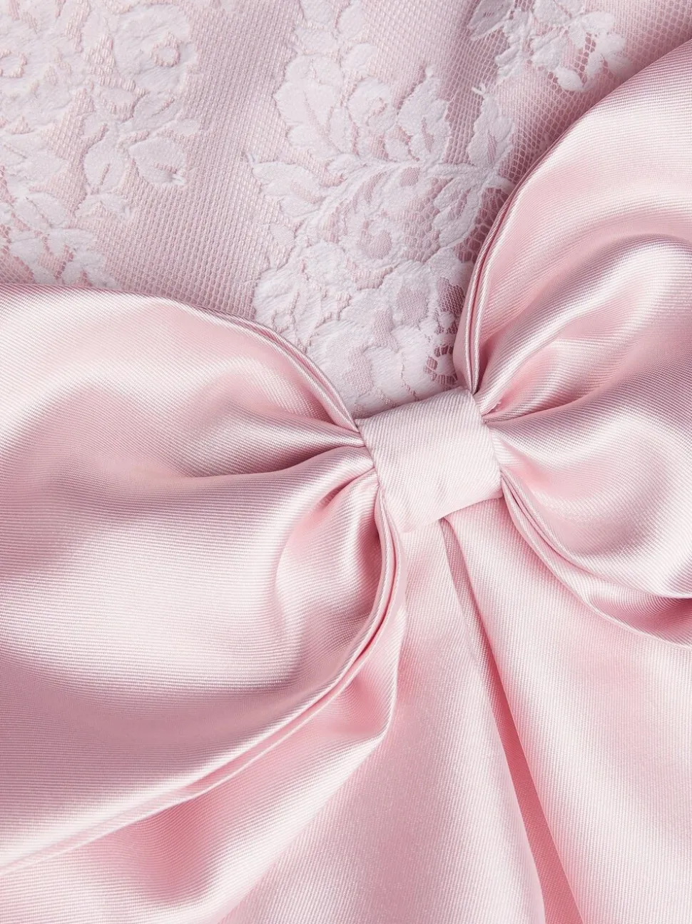 Monsoon Juniper Satin Lace Bow Bridesmaid Dress