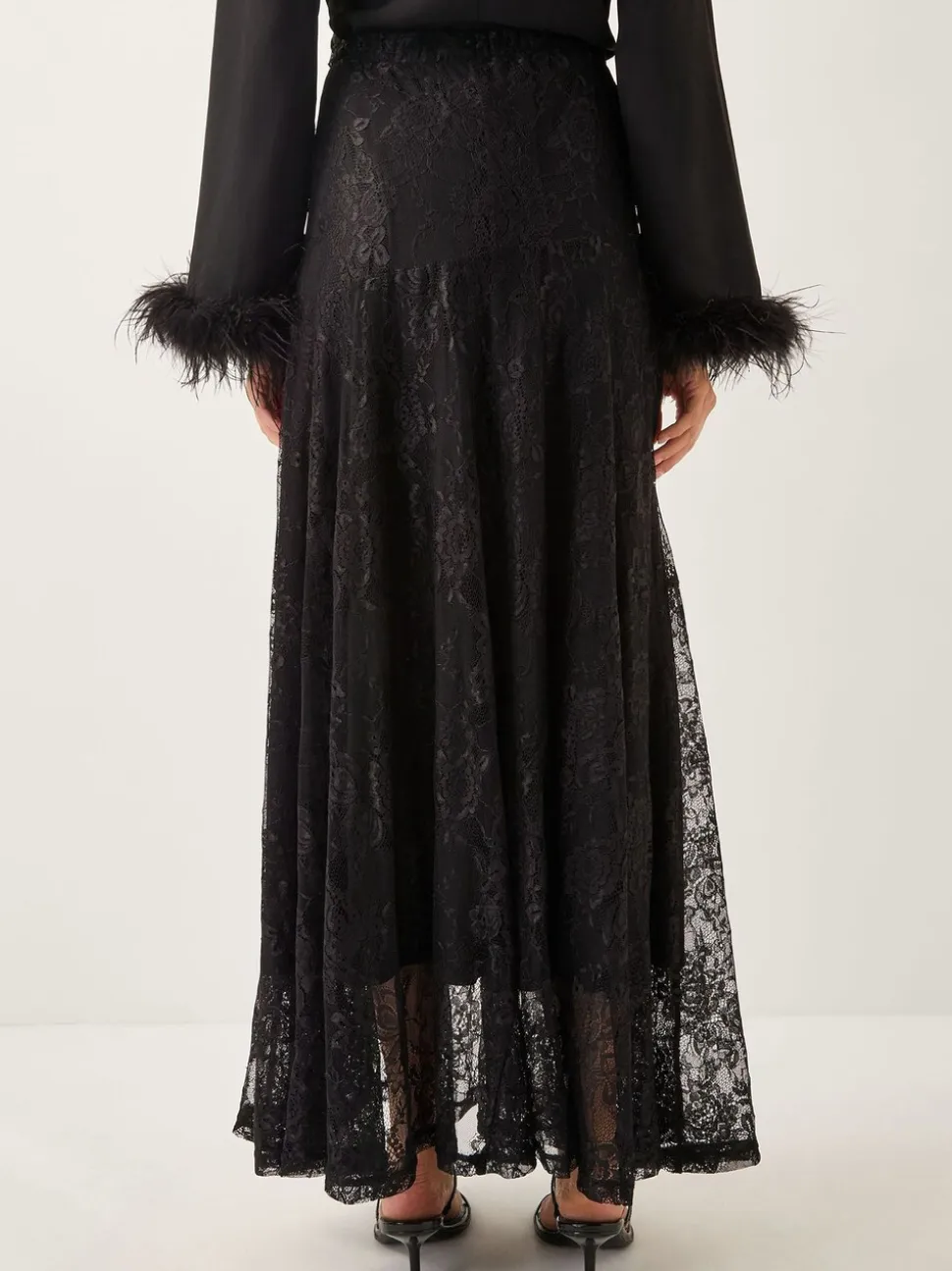 Monsoon Luna Lace Maxi Skirt