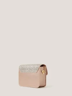 Monsoon Mini Glitter Bag & Bow Hair Clips Set