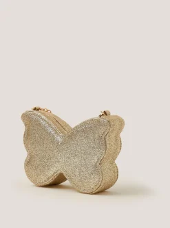 Monsoon Sequin Embellished Butterfly Bag