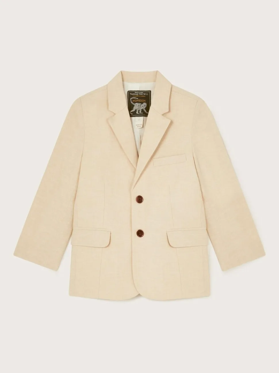 Monsoon Smart Pocket Detail 100% Cotton Blazer