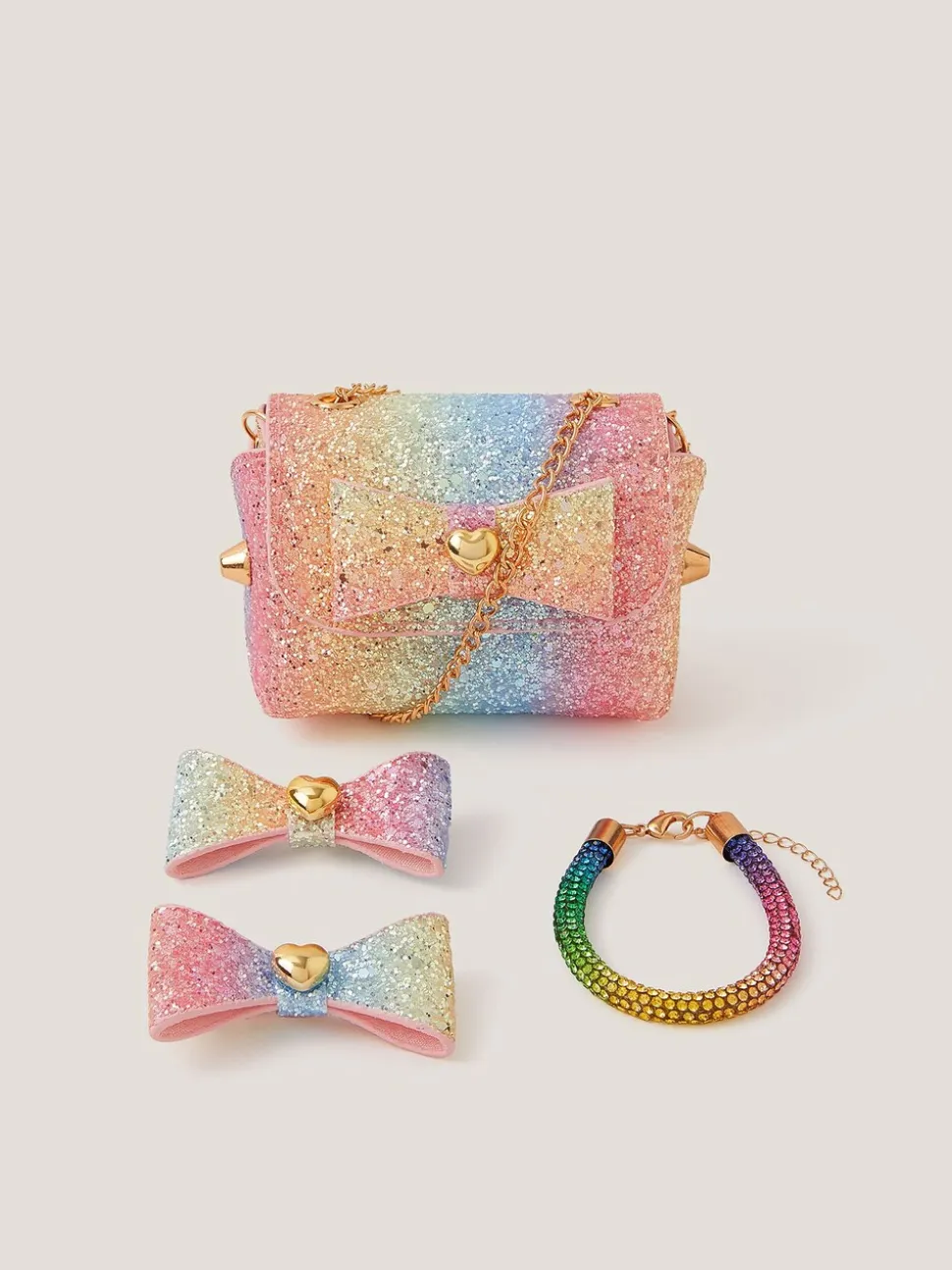Monsoon Super Glitz Bag & Accessories Set