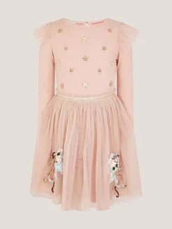 Monsoon Unicorn Embellished Disco Dress