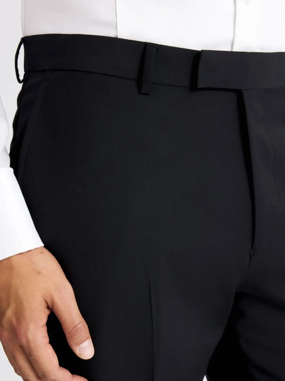 MOSS geklede broek met regular fit