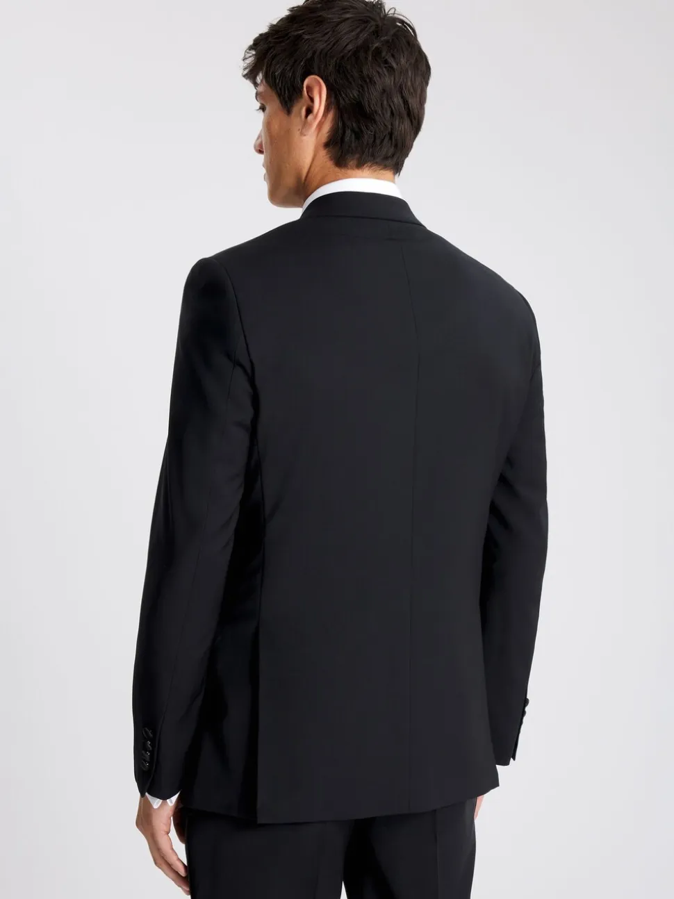 MOSS Regular Fit Notch Lapel Tuxedo Jacket