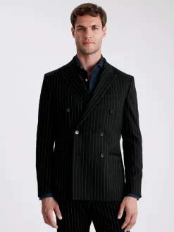 MOSS Slim Double Breasted Suit Jacket