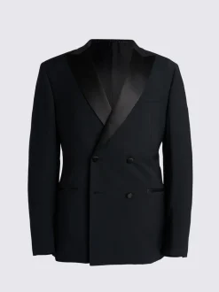 MOSS Tailored Fit Double Breasted Tuxedo Jacket